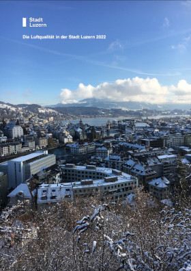 Titelbild Luftqualität in der Stadt Luzern 2022