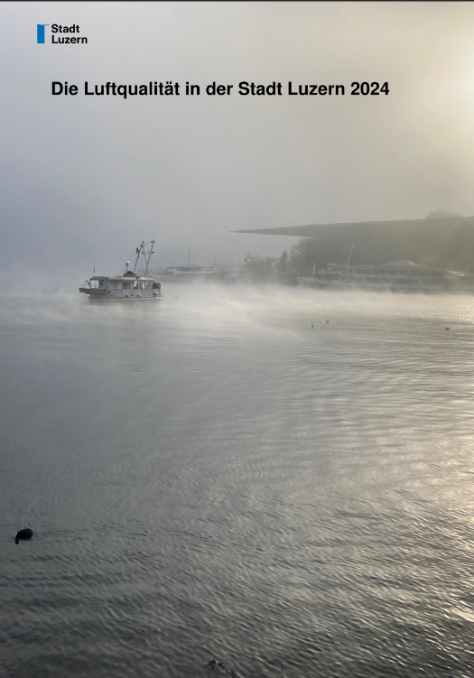 Titelbild Luftqualität in der Stadt Luzern 2024